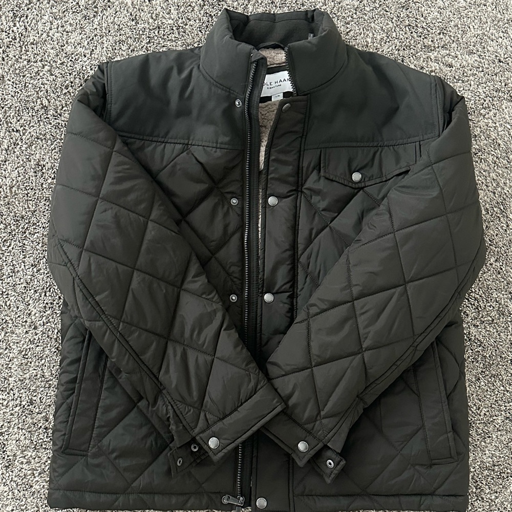 Cole Haan quilted coat